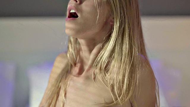 Get off to this steamy solo session in the bedroom