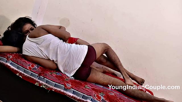 Indian College Teen With Big Boobs Having Amazing Sex With Her Classmate