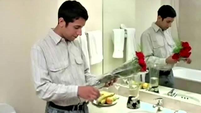 диего висенте приносит цветы хуану ромеро и жестко трахает его в ванной