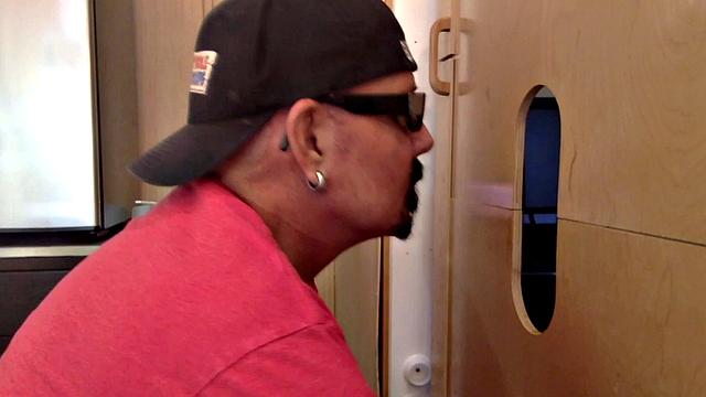 Big Black Man Gets A Blow Job