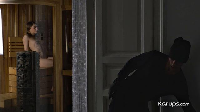 lana bunny rides cock and takes a deep creampie
