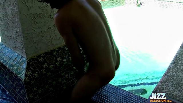 Jacob Wright Tastes His Own Cum in Solo