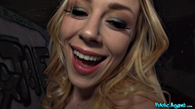 Creampied in the tunnel