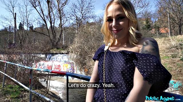 Creampied in the tunnel