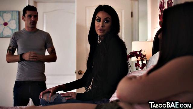 Big ass bitch bouncing hard on her lover