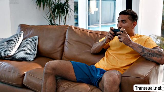 Stepmom let me fuck her pussy and TS friend