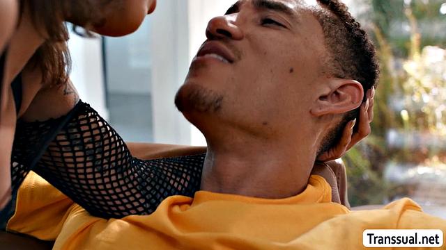 Stepmom let me fuck her pussy and TS friend