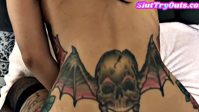 Real cuckquean choosing busty slut