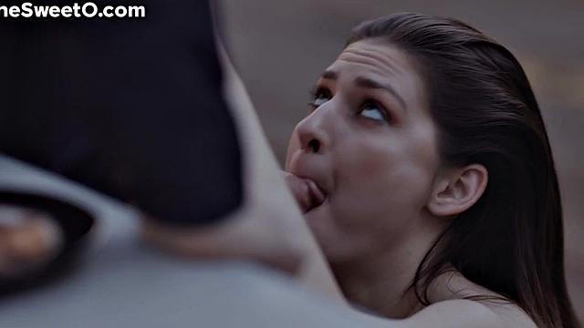 Swert babe getting pussyeaten by her BF bouncing on his cock