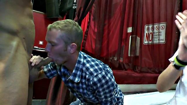 Real public gays enjoy anal on stripping party