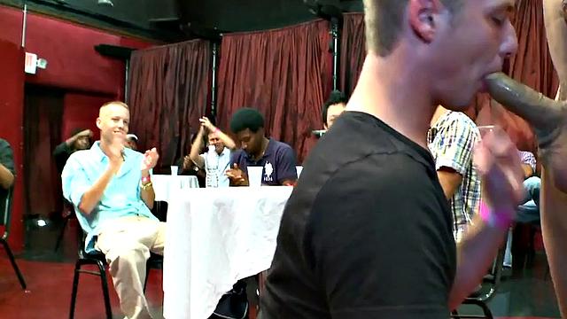 Real public gays enjoy anal on stripping party