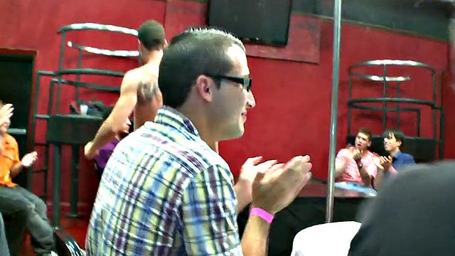 Real public gays enjoy anal on stripping party