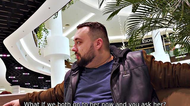 HUNT4K. Boyfriend isnt against sex of his girlfriend and rich stranger