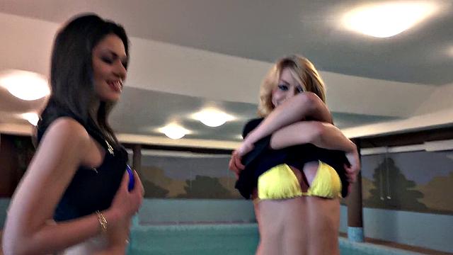 Foursome Sex with Two Euro Babes