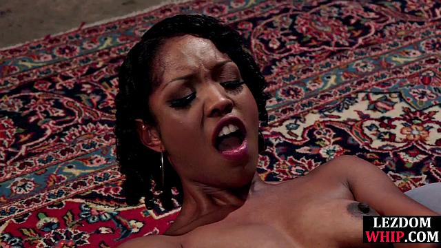 Cute asian licks nasty ebony babe