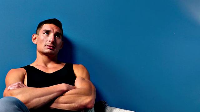 Cuckold watches his BF get fucked by his lover