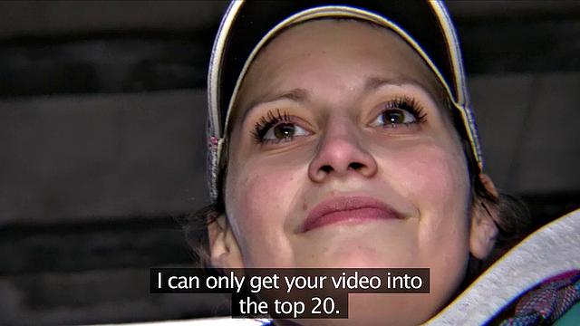 Woman Fucks A Stranger Because She Thinks She'll Be On TV