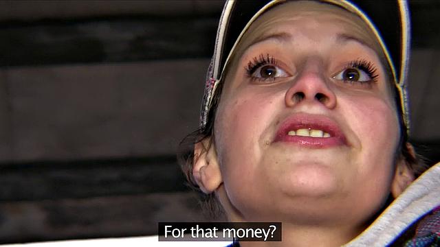 Woman Fucks A Stranger Because She Thinks She'll Be On TV