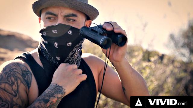 VIVID - Luna Star Sucks And Fucks Border Patrol Cock Until Hot Facial For Freedom