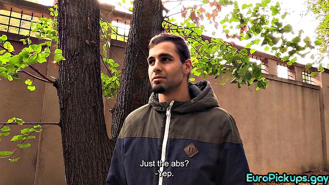 Real euro stud pounded by a stranger