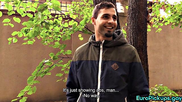 Real euro stud pounded by a stranger