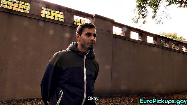 Real euro stud pounded by a stranger