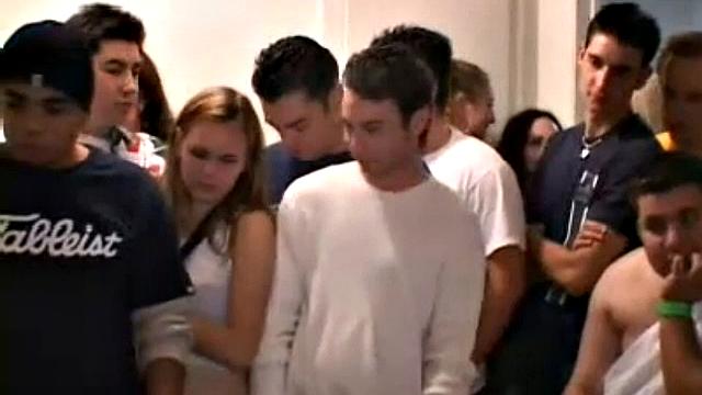 Frat Watch Couple Toga Party