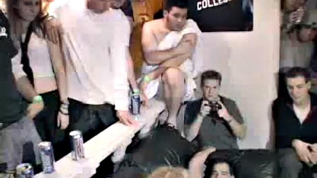 Frat Watch Couple Toga Party