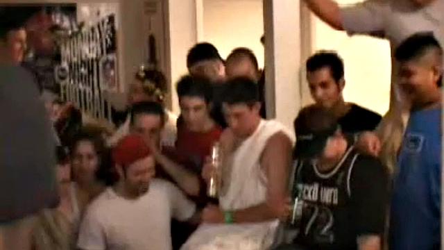 Frat Watch Couple Toga Party