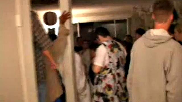 Frat Watch Couple Toga Party