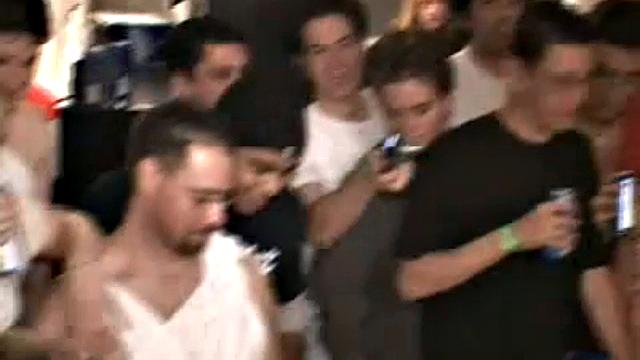 Frat Watch Couple Toga Party