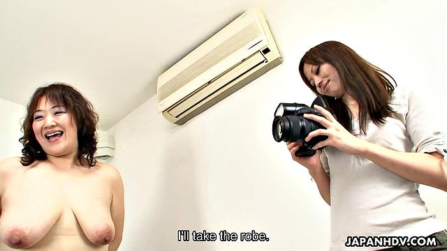 Photographer Shiho Goto gets drilled on set
