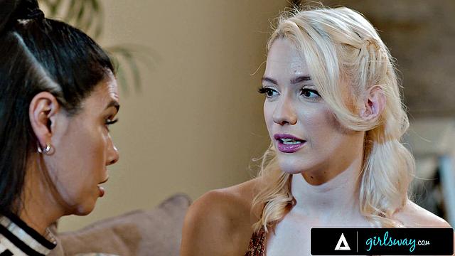 GIRLSWAY - Want My Approval? Better Show Your Tongue Skills! Kenna James & Dana Vespoli