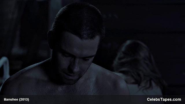 Lili Simmons flaunts her tiny frame & gives a sensual outdoor topless kiss