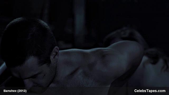 Lili Simmons flaunts her tiny frame & gives a sensual outdoor topless kiss