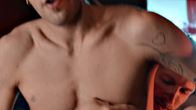 Athletic man fucks perverted stud in ass in doggystyle