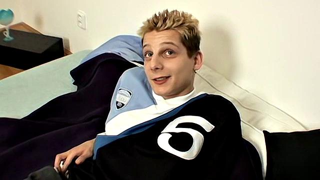 Honza Shows off His Size 11 Feet - Honza