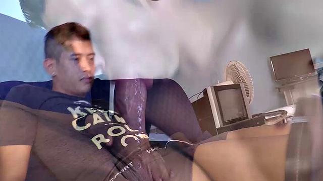 Mateo is a big Latin stud, with a monster vein popping cock, and bottom boy Angel can't wait to get that meat up his ass.