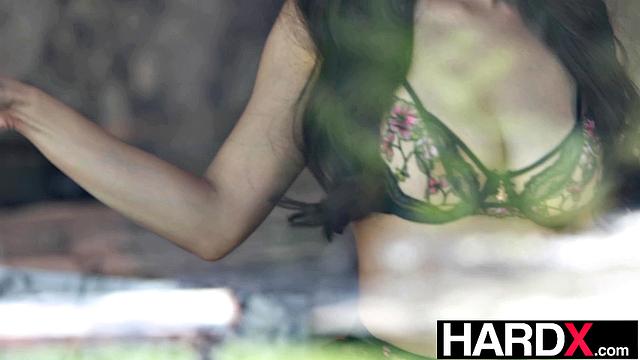 Gorgeous Asian Babe Passionately Fucked In Ass - HardX