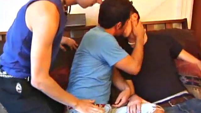 Three Horny Boys Sucking Each Other