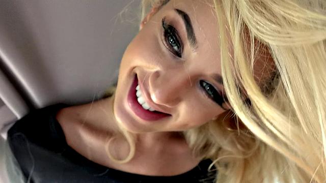 Rebel Fucks On The Run: A wild car ride with a shaved pussy and a wild side fuck