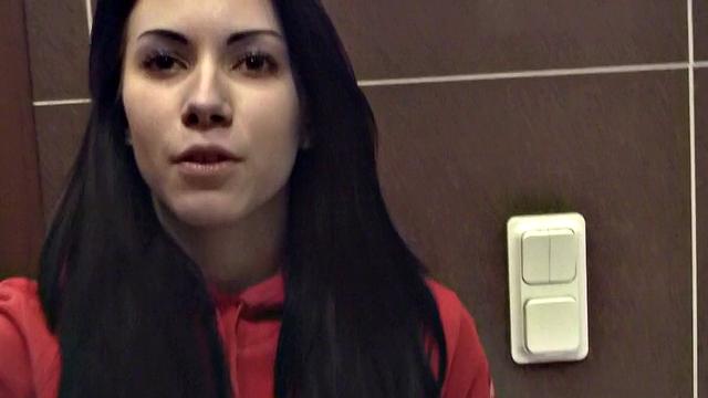 Amazing brunette babe gets her snatch nailed well