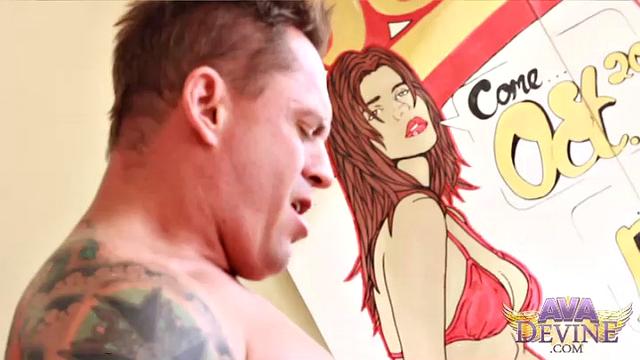 Ava Devine with Karen Fisher and Conner