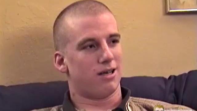 The last time we saw straight boy Jason, he was getting his 9 inch dick sucked by a 22 year old Marine, while his girlfriend watched! This time Auntie Bob reaches in and gives him a helping hand.