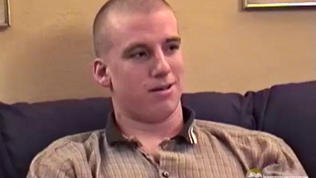 The last time we saw straight boy Jason, he was getting his 9 inch dick sucked by a 22 year old Marine, while his girlfriend watched! This time Auntie Bob reaches in and gives him a helping hand.