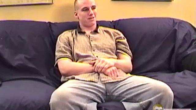 The last time we saw straight boy Jason, he was getting his 9 inch dick sucked by a 22 year old Marine, while his girlfriend watched! This time Auntie Bob reaches in and gives him a helping hand.