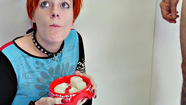 Spit-roasted sub chick ravaged