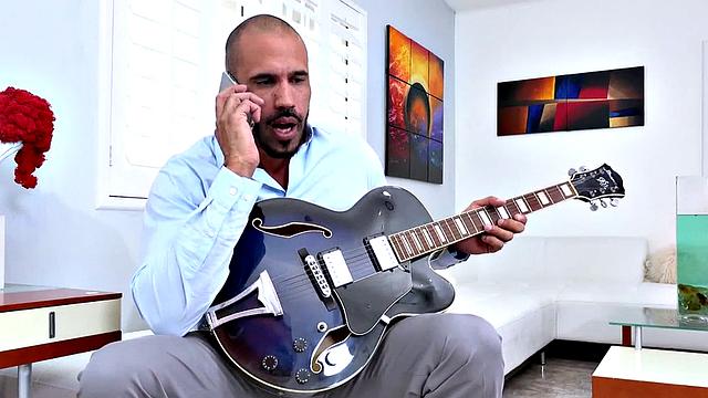 Alex Harper Shows Her Skills to Her Stepfather