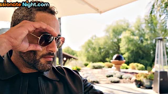 Busty MILF outdoor fucked by the pool by BF