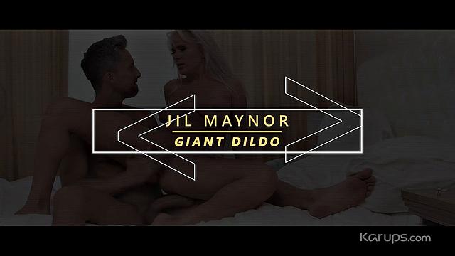 Jil Maynor rides hard and moans as she takes every inch
